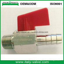 Chromed Brass Forged Male Mini Ball Valve (AV-MI-20011)